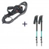 Pacáil raquettes Suas & Síos Grip TSL + bâtons Conair na mBan Black Diamond