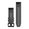 Rannekoru silikoniliuskeenharmaa - QuickFit 26 - 010-12864-20