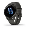 Venu 2S -kello - Harmaa tummanharmaalla nauhalla Garmin - 010-02429-10