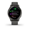 Venu 2S -kello - Harmaa tummanharmaalla nauhalla Garmin - 010-02429-10