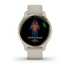 Venu 2S -kello - Vaaleankulta beigellä rannekkeella Garmin - 010-02429-11