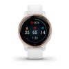 Venu 2S -kello - Rose Gold ja valkoinen ranne Garmin - 010-02429-13