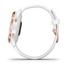 Venu 2S -kello - Rose Gold ja valkoinen ranne Garmin - 010-02429-13
