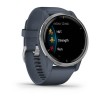 Venu 2 -kello - hopea, sinisenharmaa ranneke Garmin - 010-02430-10