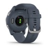 Venu 2 -kello - hopea, sinisenharmaa ranneke Garmin - 010-02430-10
