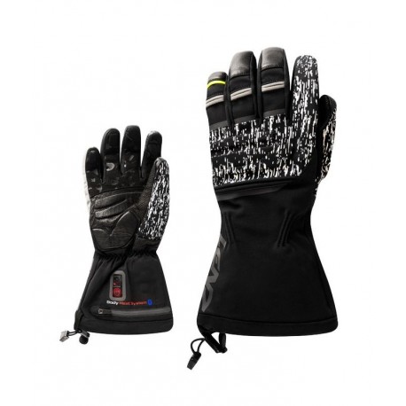 Luvas de esqui aquecidas Lenz Heat Glove 7.0 de desempenho reflexivo