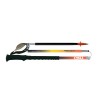 Bastons Addict Trail Carbon 4 TSL - Ultra Cross Grip/punta curta