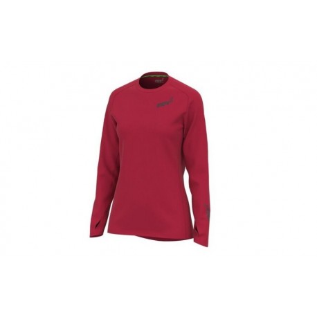 Maglia tecnica da running da donna Base Elite LS Inov-8 - Rosa