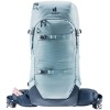 女性用スノーシューハイキングバックパックRise32+SL /34+Deuter-夕暮れ/インク