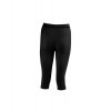 Calças 3/4 quentes Men Merino 6.0 Lenz collants - preto