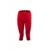 Calcinha 3/4 Masculina Merino 6.0 Lenz - preto/vermelho