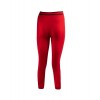 Calças compridas e quentes Calças Homem Merino 6.0 Lenz - preto/vermelho