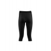 Dreiviertelstrumpfhose Damen Merino 6.0 Lenz - schwarz