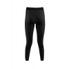Hose Damen Merino 6.0 Lenz lange Strumpfhose - schwarz