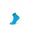 Calcetines invierno trail running Compression 8.0 low Merino Lenz - azul