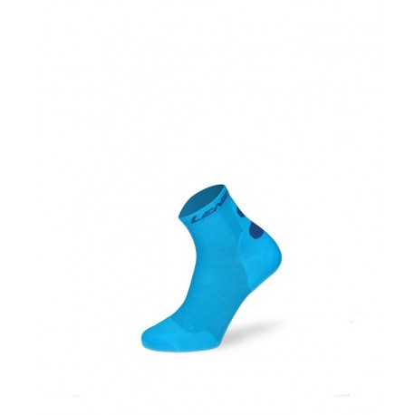 Calcetines invierno trail running Compression 8.0 low Merino Lenz - azul