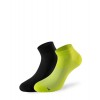 Lenz Running 3.0 ankelsokker - fluo gul/svart