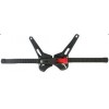 Pièces au détail raquettes TSL: 54 - Capot Mémo, boucle, sangle, Droit - Dark Grey / Red
