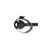Pièces au détail raquettes TSL: 83 - Tal. télesc. Strap L, 19mm + Antibotte - Gauche - Dark Grey / Météor