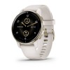Garmin Venu 2 Plus gps erloju adimenduna - Urre kolorekoa silikonazko uhalarekin - 010-02496-12