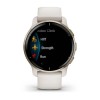 Garmin Venu 2 Plus gps erloju adimenduna - Urre kolorekoa silikonazko uhalarekin - 010-02496-12