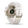Garmin Venu 2 Plus gps erloju adimenduna - Urre kolorekoa silikonazko uhalarekin - 010-02496-12