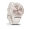 Garmin Vívomove Sport Needle GPS-älykello - Peach Gold Suojakuori norsunpunaisella silikonihihnalla