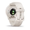 Garmin Vívomove Sport Needle GPS-älykello - Peach Gold Suojakuori norsunpunaisella silikonihihnalla