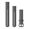 Bracelet Quick Release 20 mm montres Garmin - silicone - Gris ombre