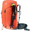 Mochila de montanha feminina Deuter Trail 28 SL - paprika-forest