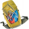 Alpinismo Deuter Trail 30 e mochila via ferrata - açafrão-caqui