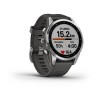 Garmin Fenix u200bu200bu200bu200b7S kello - hopea harmaalla rannekkeella - 010-02539-01