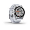 Garmin Fenix u200bu200bu200bu200b7S kello - hopea, valkoinen ranneke - 010-02539-03