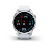 Garmin Fenix u200bu200bu200bu200b7S kello - hopea, valkoinen ranneke - 010-02539-03