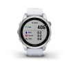 Garmin Fenix u200bu200bu200bu200b7S kello - hopea, valkoinen ranneke - 010-02539-03