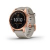 Garmin Fenix u200bu200bu200bu200b7S kello - aurinko, ruusukulta hiekkabeigellä rannekkeella - 010-02539-11