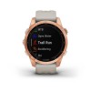Garmin Fenix u200bu200bu200bu200b7S kello - aurinko, ruusukulta hiekkabeigellä rannekkeella - 010-02539-11