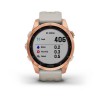 Garmin Fenix u200bu200bu200bu200b7S kello - aurinko, ruusukulta hiekkabeigellä rannekkeella - 010-02539-11