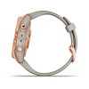 Garmin Fenix u200bu200bu200bu200b7S kello - aurinko, ruusukulta hiekkabeigellä rannekkeella - 010-02539-11