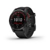 Fenix u200bu200bu200bu200b7S Garmin kello - Solar, harmaa mustalla rannekkeella - 010-02539-13