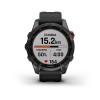 Fenix u200bu200bu200bu200b7S Garmin kello - Solar, harmaa mustalla rannekkeella - 010-02539-13