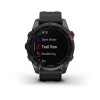 Fenix u200bu200bu200bu200b7S Garmin kello - Solar, harmaa mustalla rannekkeella - 010-02539-13
