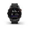Fenix u200bu200bu200bu200b7S Garmin kello - Solar, harmaa mustalla rannekkeella - 010-02539-13