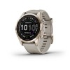Garmin Fenix u200bu200bu200bu200b7S kello - Sapphire Solar, titaani, vaalea kulta, hiekkabeigellä hihnalla - 010-02539-21