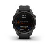 Garmin Fenix u200bu200bu200bu200b7S -kello - Sapphire Solar, Titanium, Hiilenharmaa DLC mustalla rannella - 010-02539-25