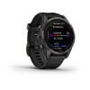 Garmin Fenix u200bu200bu200bu200b7S -kello - Sapphire Solar, Titanium, Hiilenharmaa DLC mustalla rannella - 010-02539-25