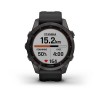 Garmin Fenix u200bu200bu200bu200b7S -kello - Sapphire Solar, Titanium, Hiilenharmaa DLC mustalla rannella - 010-02539-25