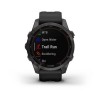 Garmin Fenix u200bu200bu200bu200b7S -kello - Sapphire Solar, Titanium, Hiilenharmaa DLC mustalla rannella - 010-02539-25