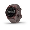Garmin Fenix u200bu200bu200bu200b7S -kello - Sapphire Solar, Titaani, Pronssi, Taupe Grey Ranneke - 010-02539-29