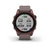 Garmin Fenix u200bu200bu200bu200b7S -kello - Sapphire Solar, Titaani, Pronssi, Taupe Grey Ranneke - 010-02539-29